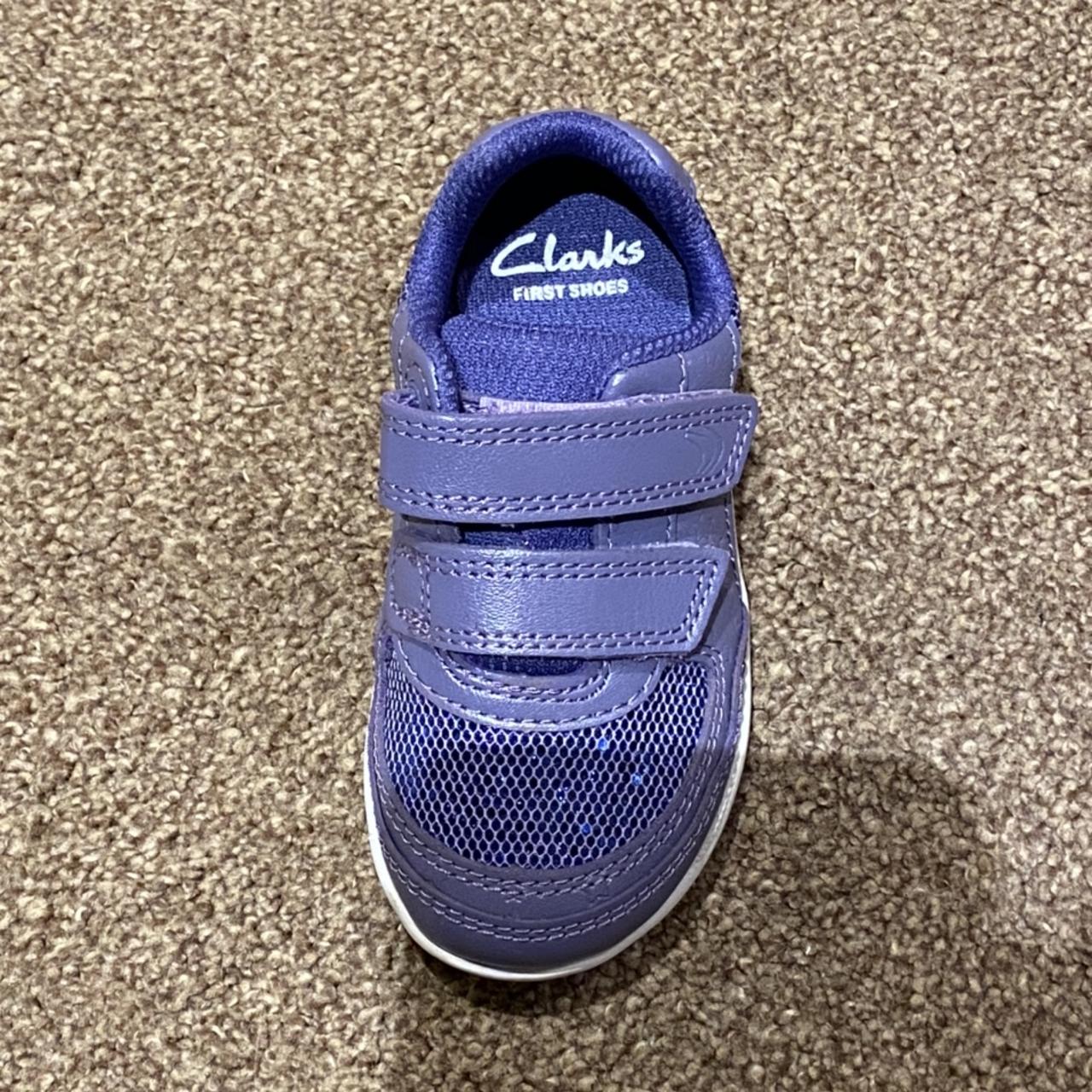 clarks flashing light trainers