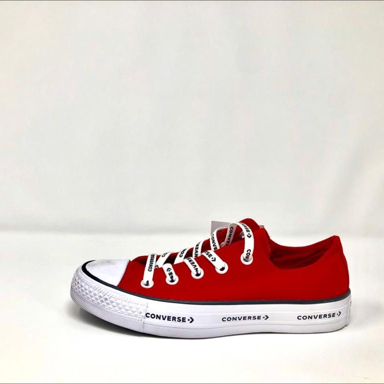 CONVERSE ALL STAR OX RED SIZE UK4/US5 Instagram... Depop
