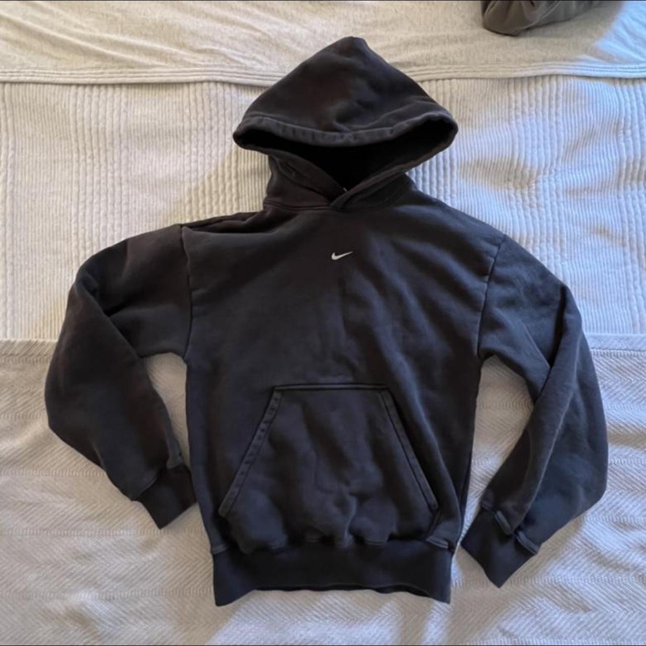 Nike x Olivia Kim black hoodie. Size xxs. Fits big Depop