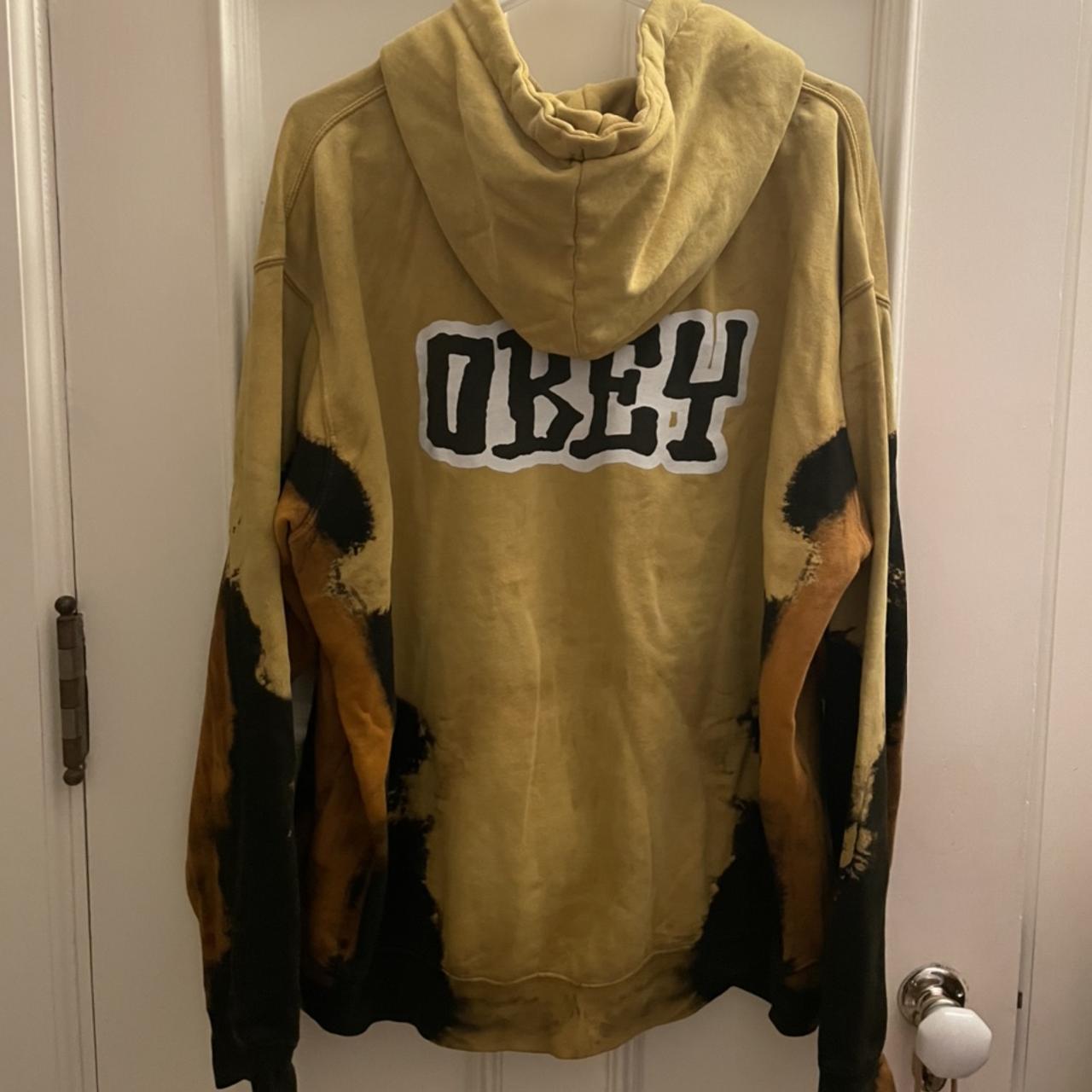 OBEY acid wash hoodie SO cute and comfy would keep