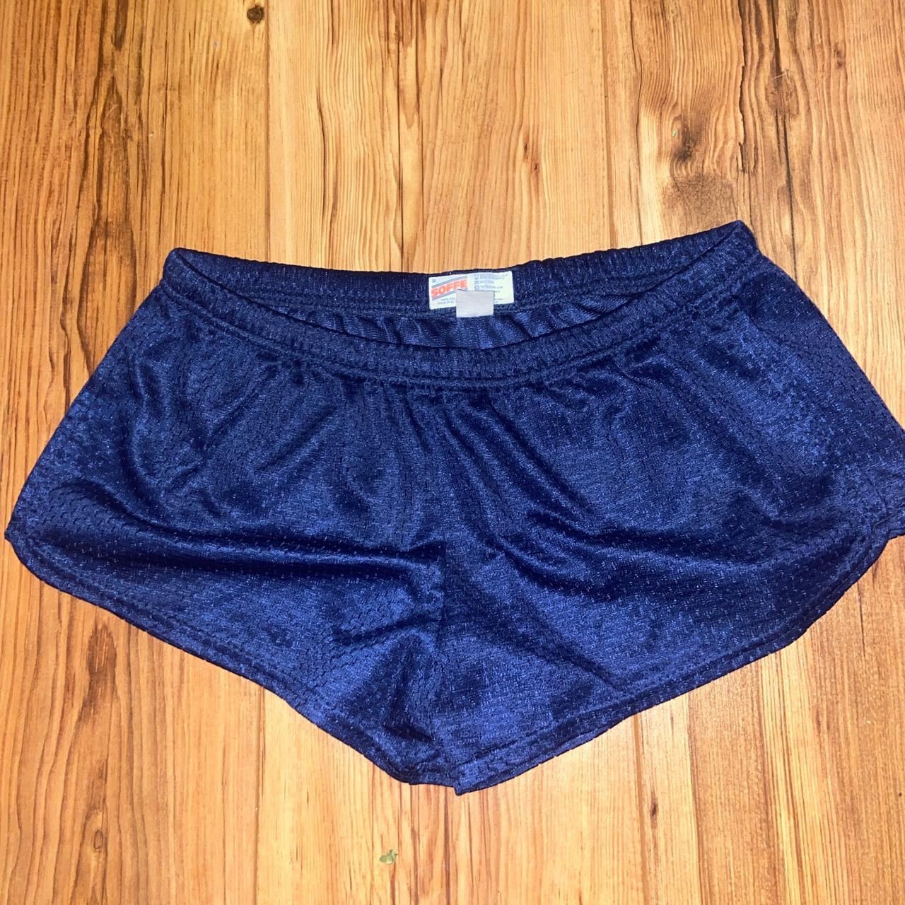 Womens Navy Blue Soffe Shorts