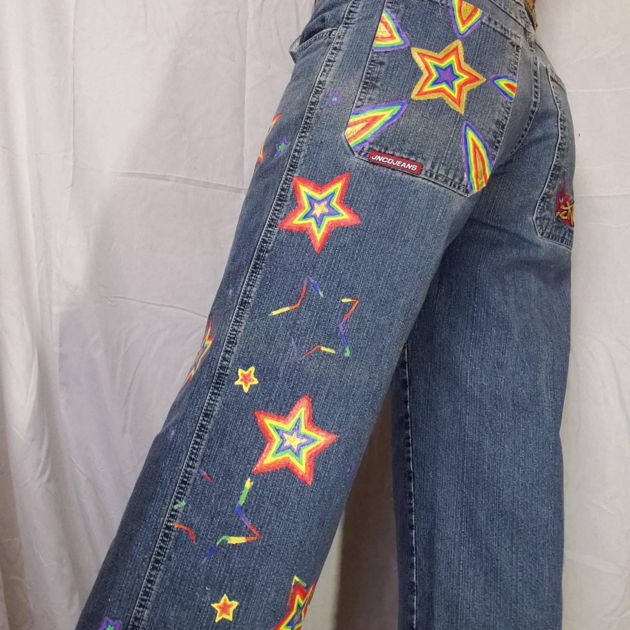 Rainbow Star Jeans