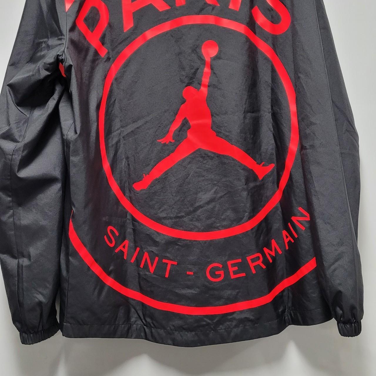 Nike Men's Black and Red Jacket Depop