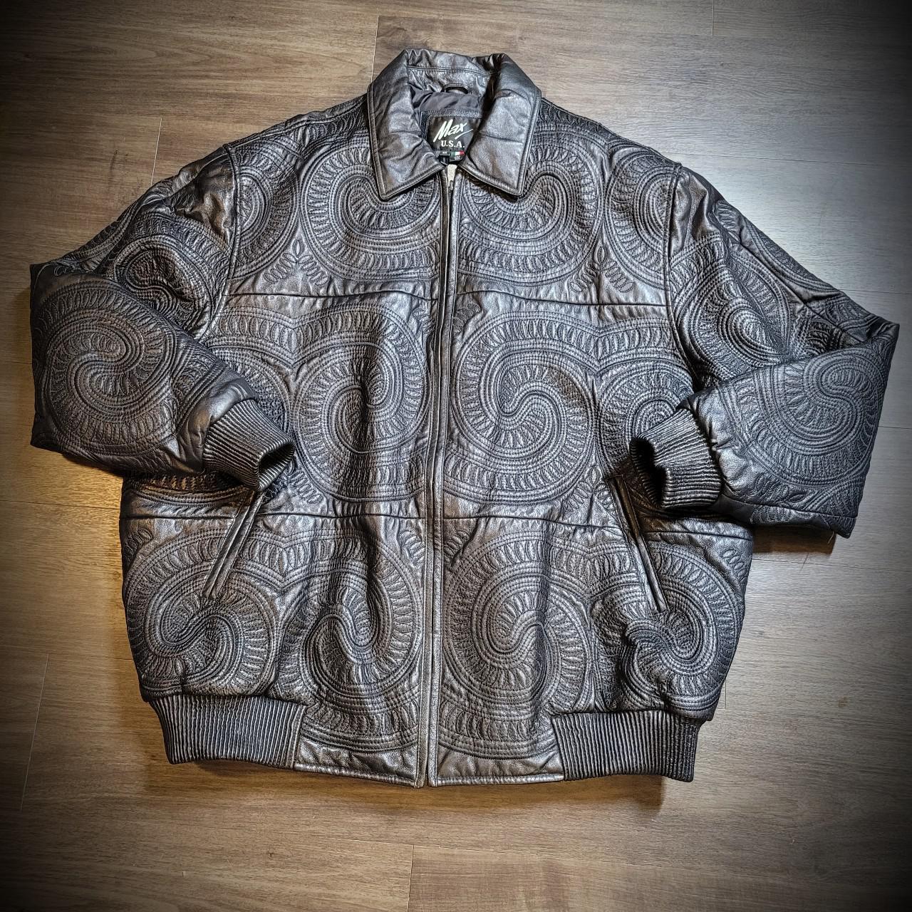 Max usa 2024 leather jacket