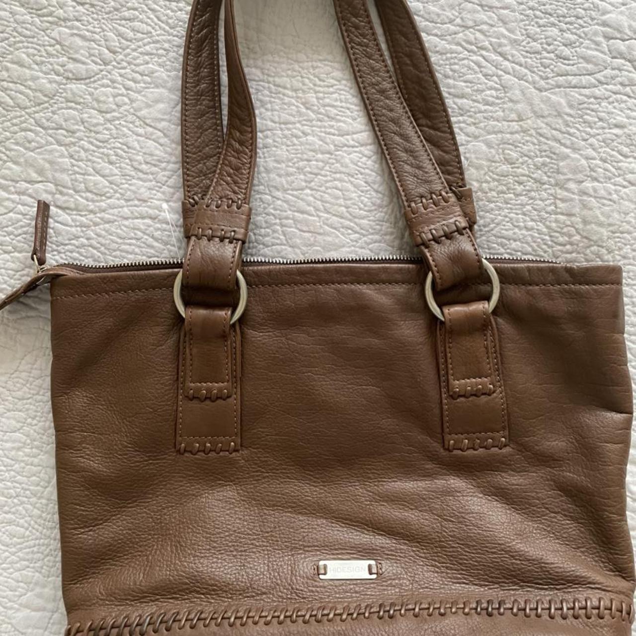 hidesign leather backpack