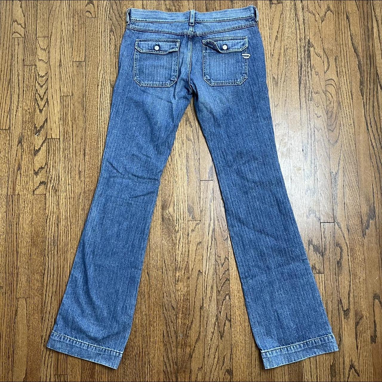 repop! early 2000s diesel flare jeans ~ low rise ~... - Depop