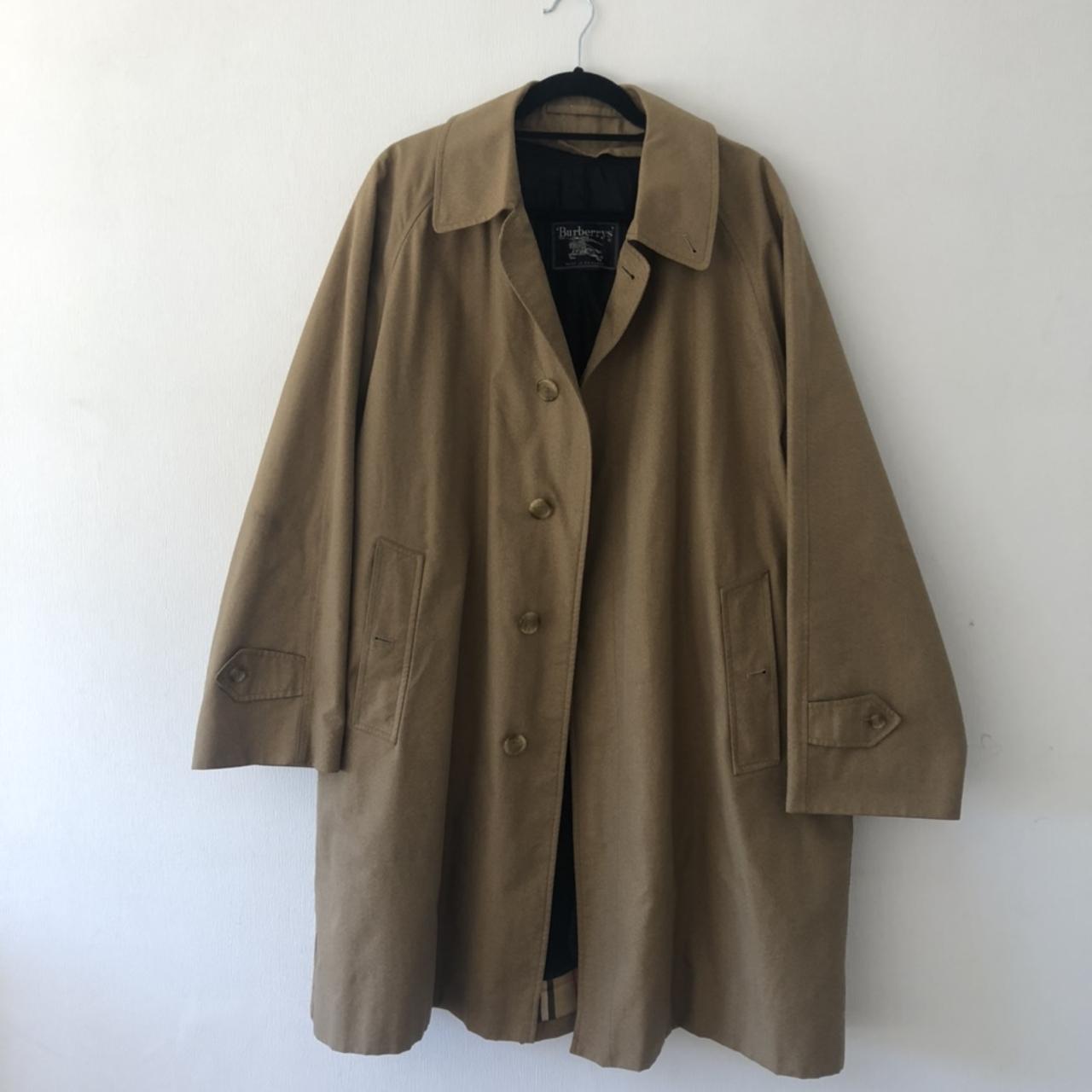 Vintage, Burberry, men’s trench coat with removable... - Depop