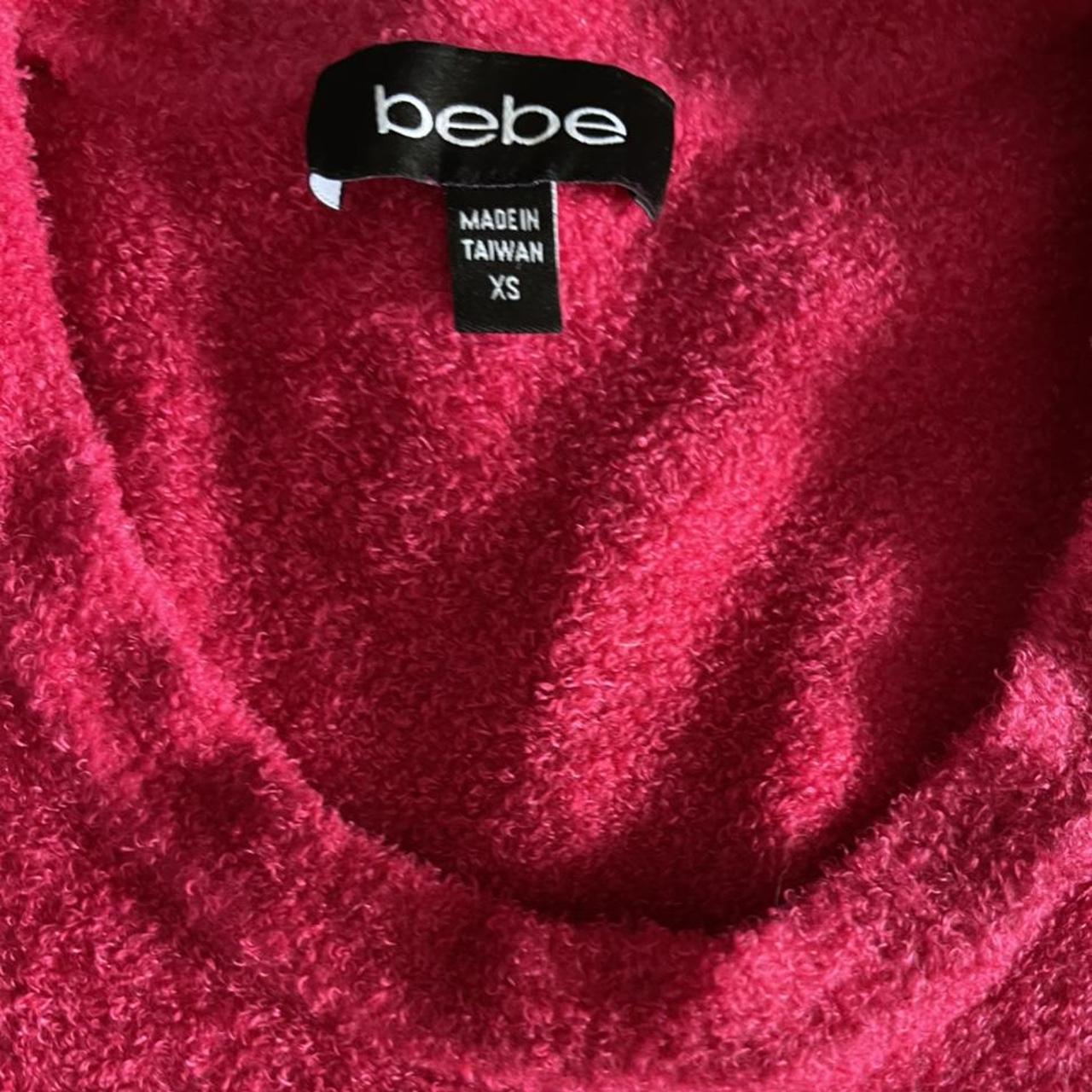 Super soft fluffy hot pink stretchy Bebe shirt 🫶🏻🫶🏻🫶🏻🫶🏻🫶🏻 - Depop