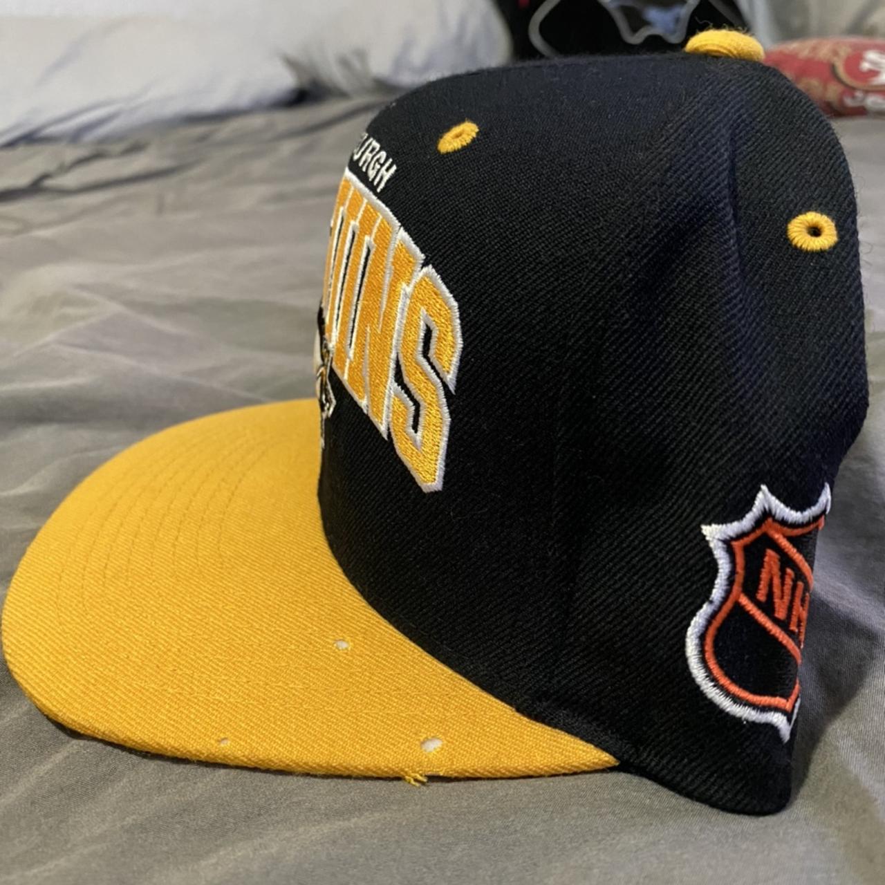 Mitchell & Ness Pittsburgh Steelers Snapback Hat - Depop