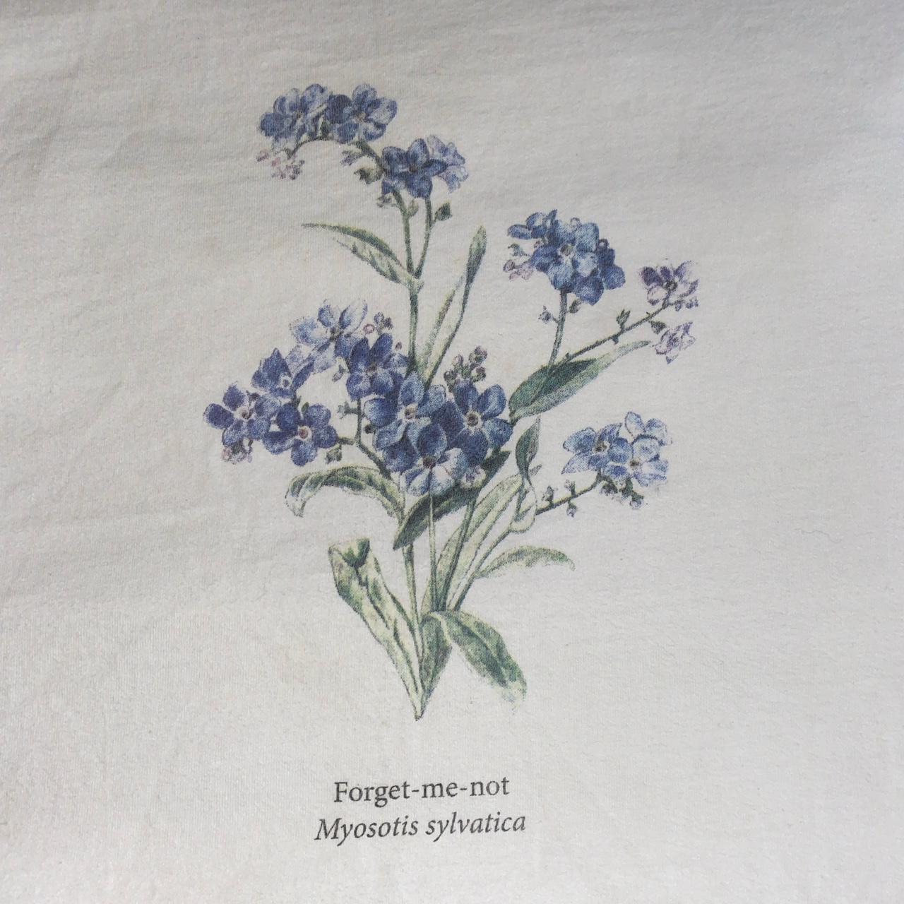 Womens Forget-Me-Not Myosotis Sylvatica T-Shirt Womens Forget-Me-Not Myosotis Sylvatica T-Shirt