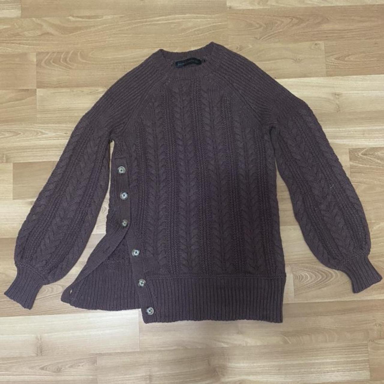 revolve virgo cable knit sweater perfect for... - Depop