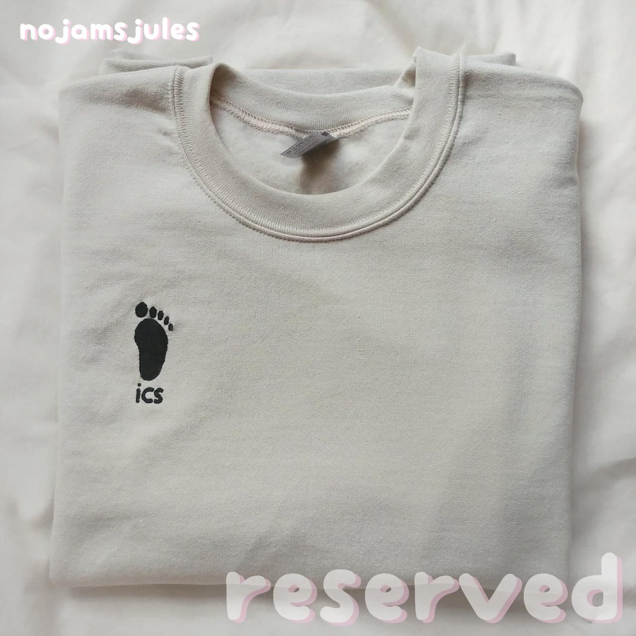 haikyuu ics sweater beige