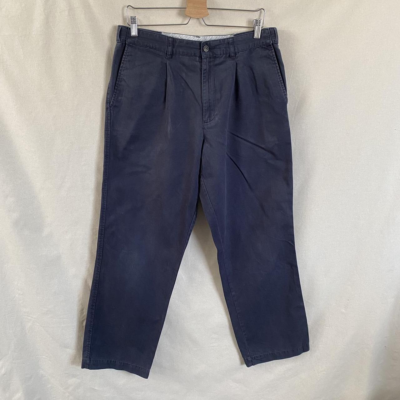 Atlantic Bay Blue Trousers Chinos - 2 pockets with... - Depop