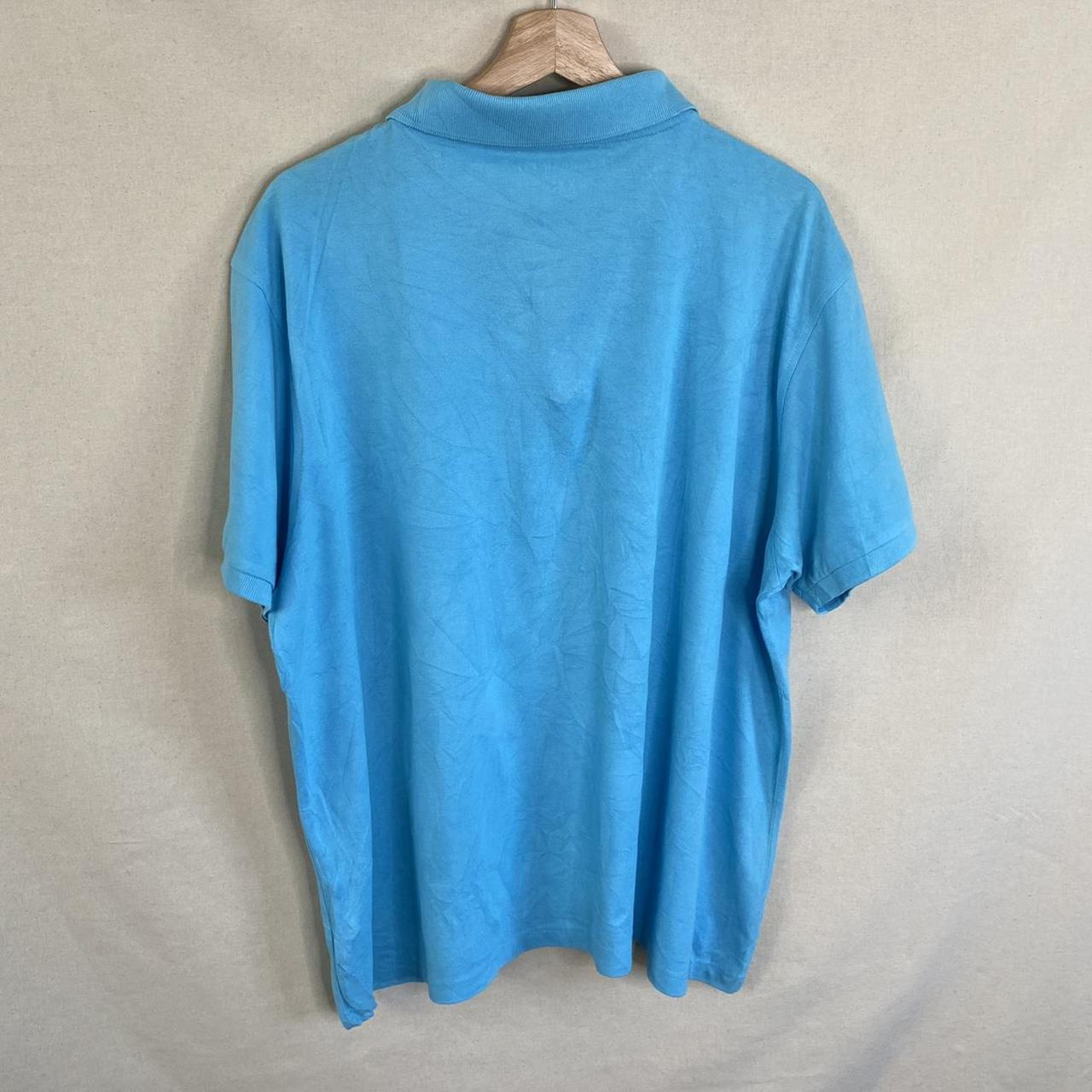 Blue Polo Shirt T-shirt - primark brand - 100%... - Depop