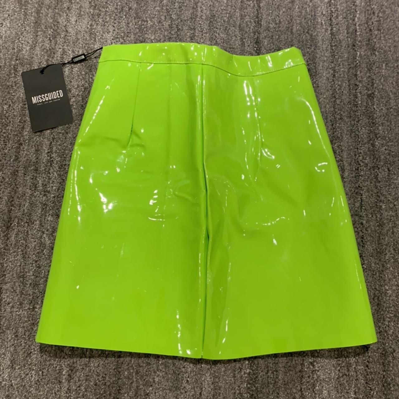 neon plastic skirt