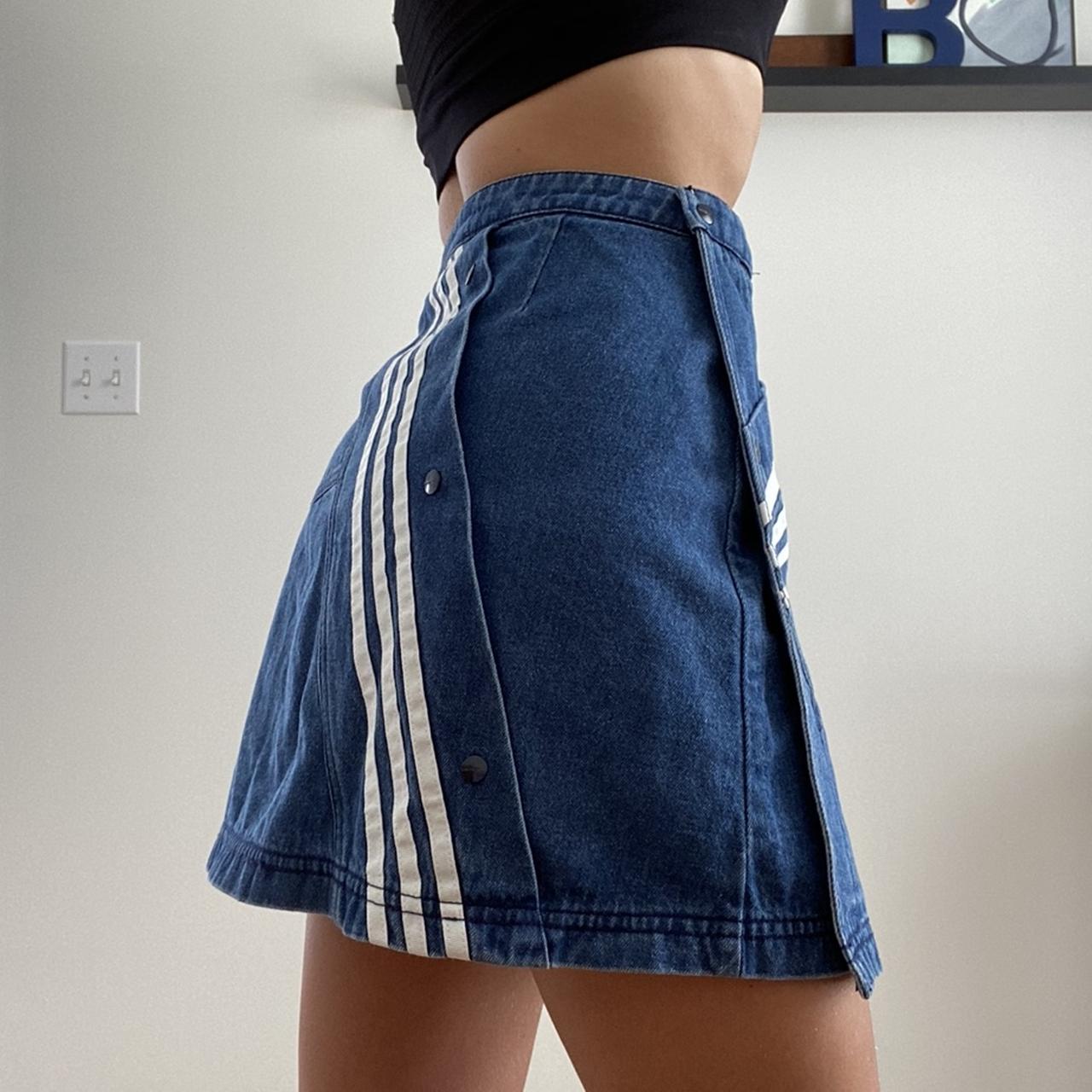 Blue adidas Women's Denim Skirt x IVY PARK | SVD