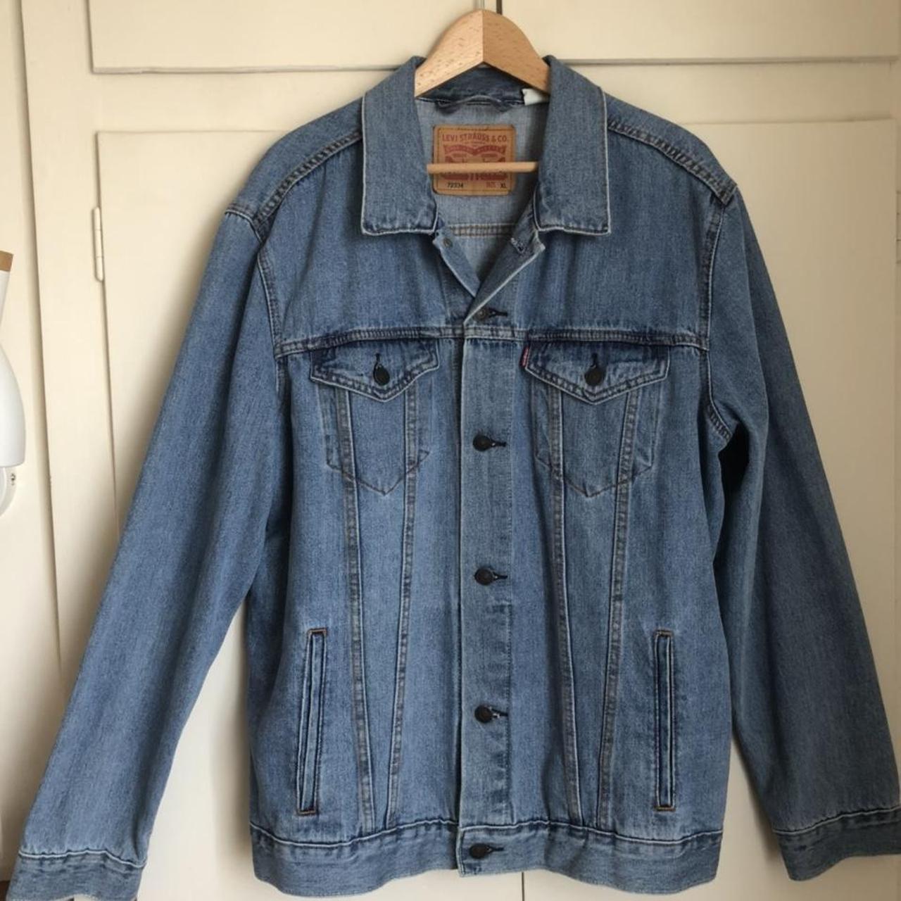 Vintage Levi’s Denim Jacket Never worn Size XL but... - Depop