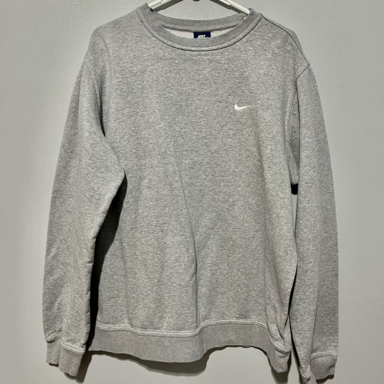 light grey nike crewneck