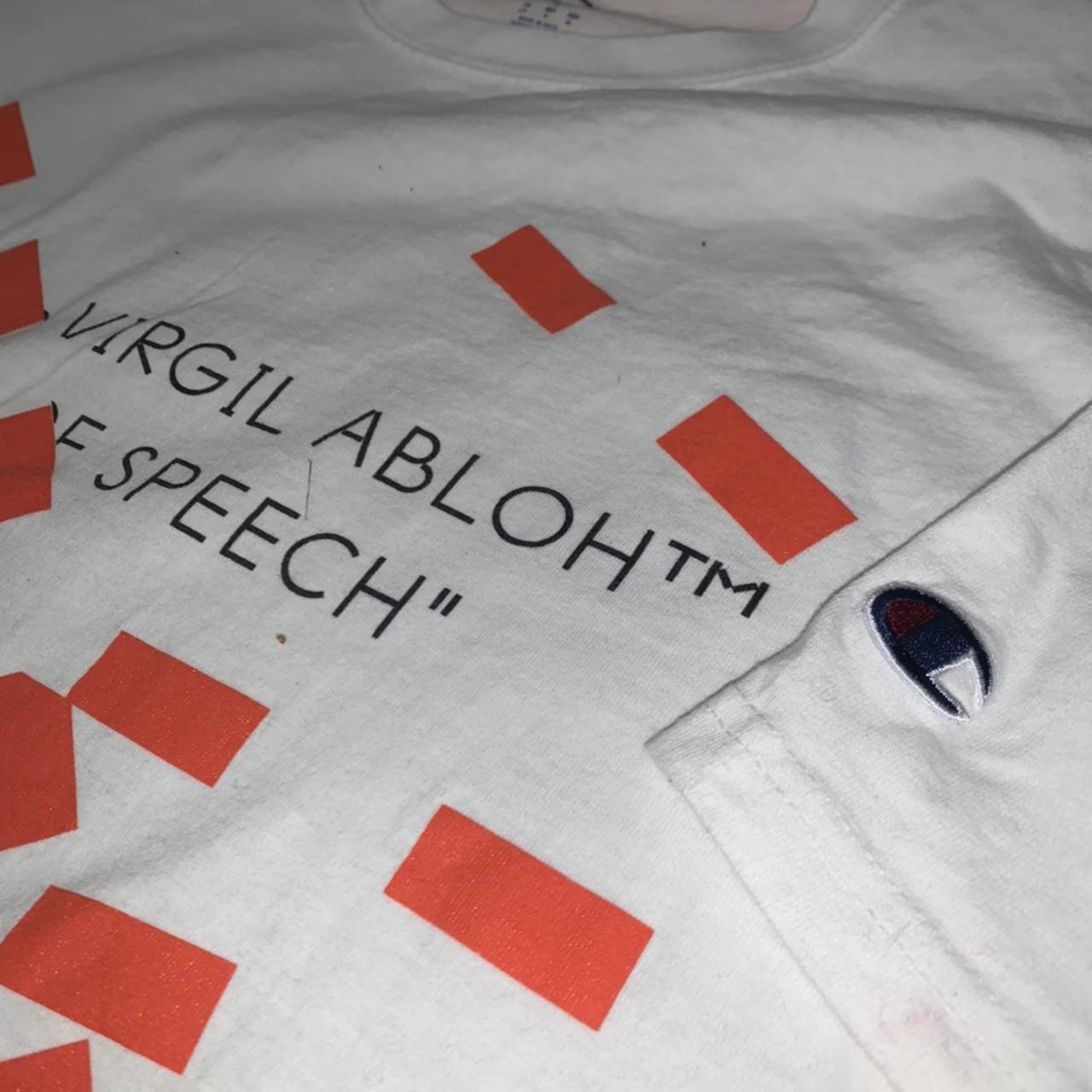 Virgil Abloh figures of speech t shirt MCA Chicago - Depop