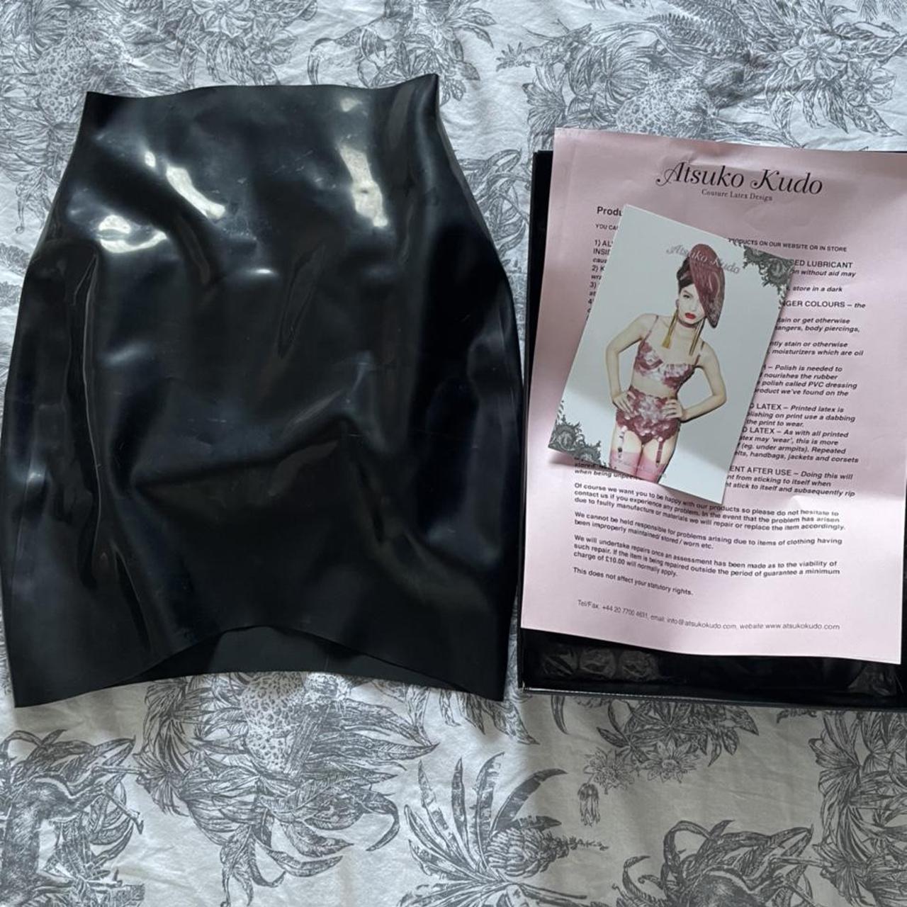 atsuko kudo latex dress