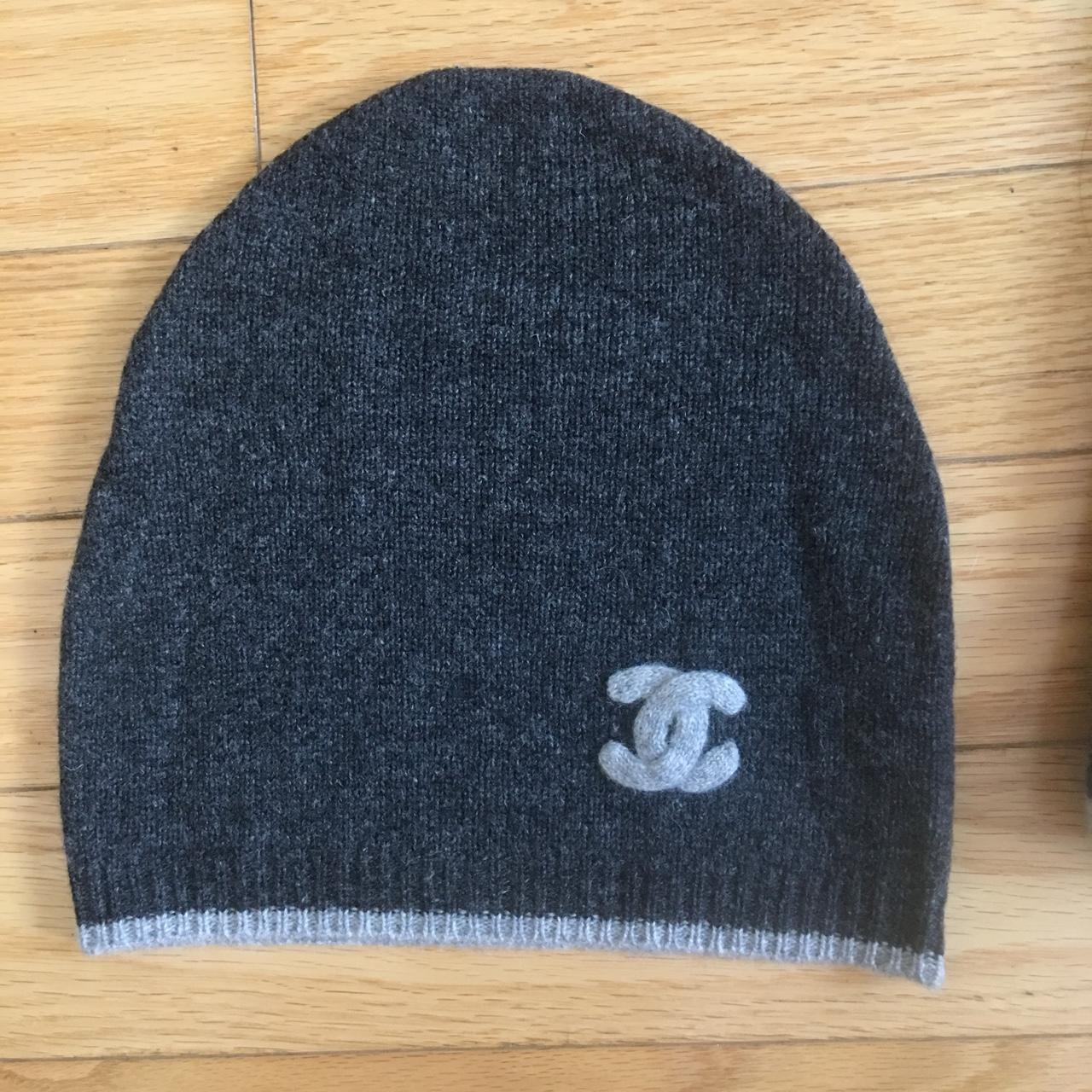 Brand new Chanel cashmere hat gloves, scarf set Depop