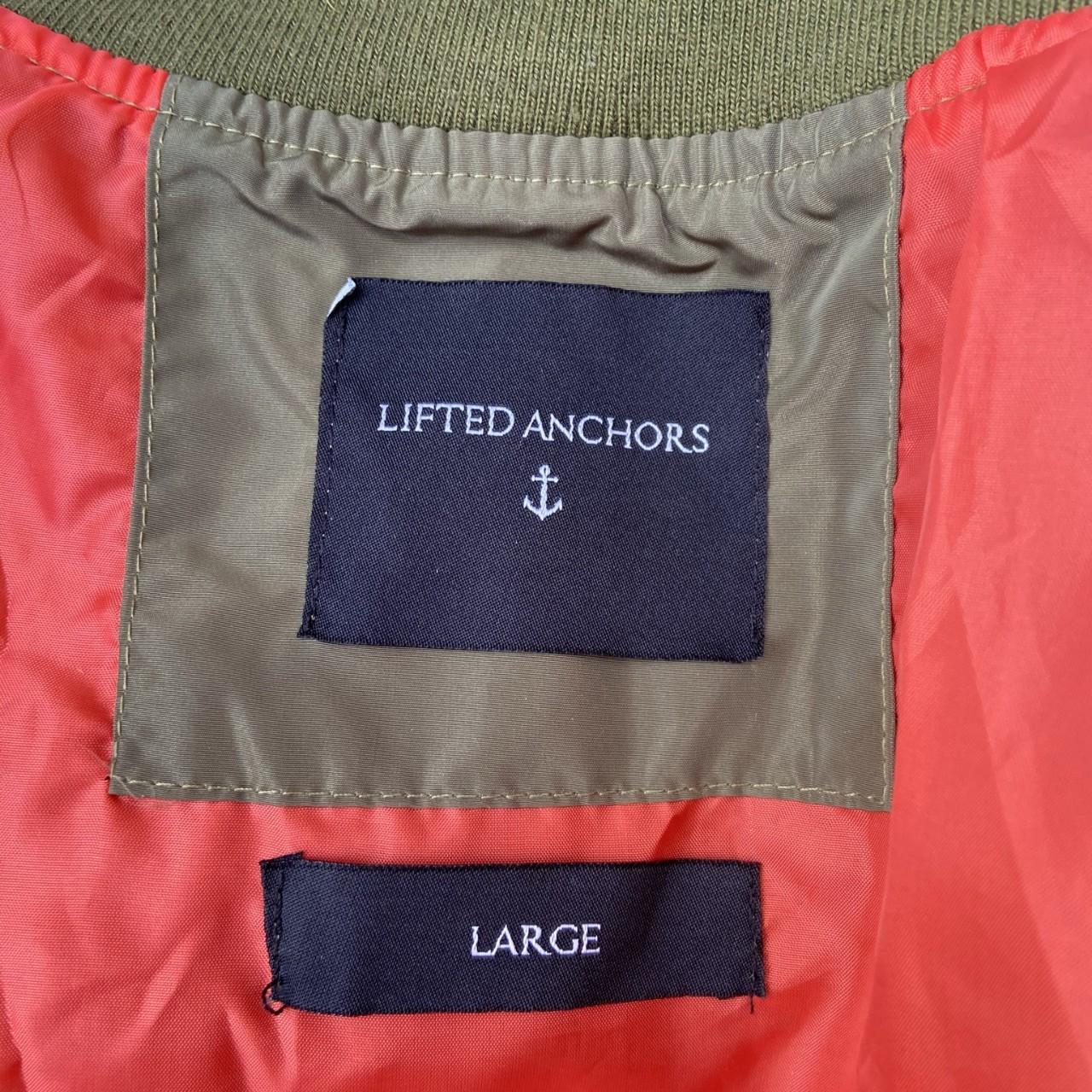 Lifted Anchors Men's Orange and Green Jacket (2)