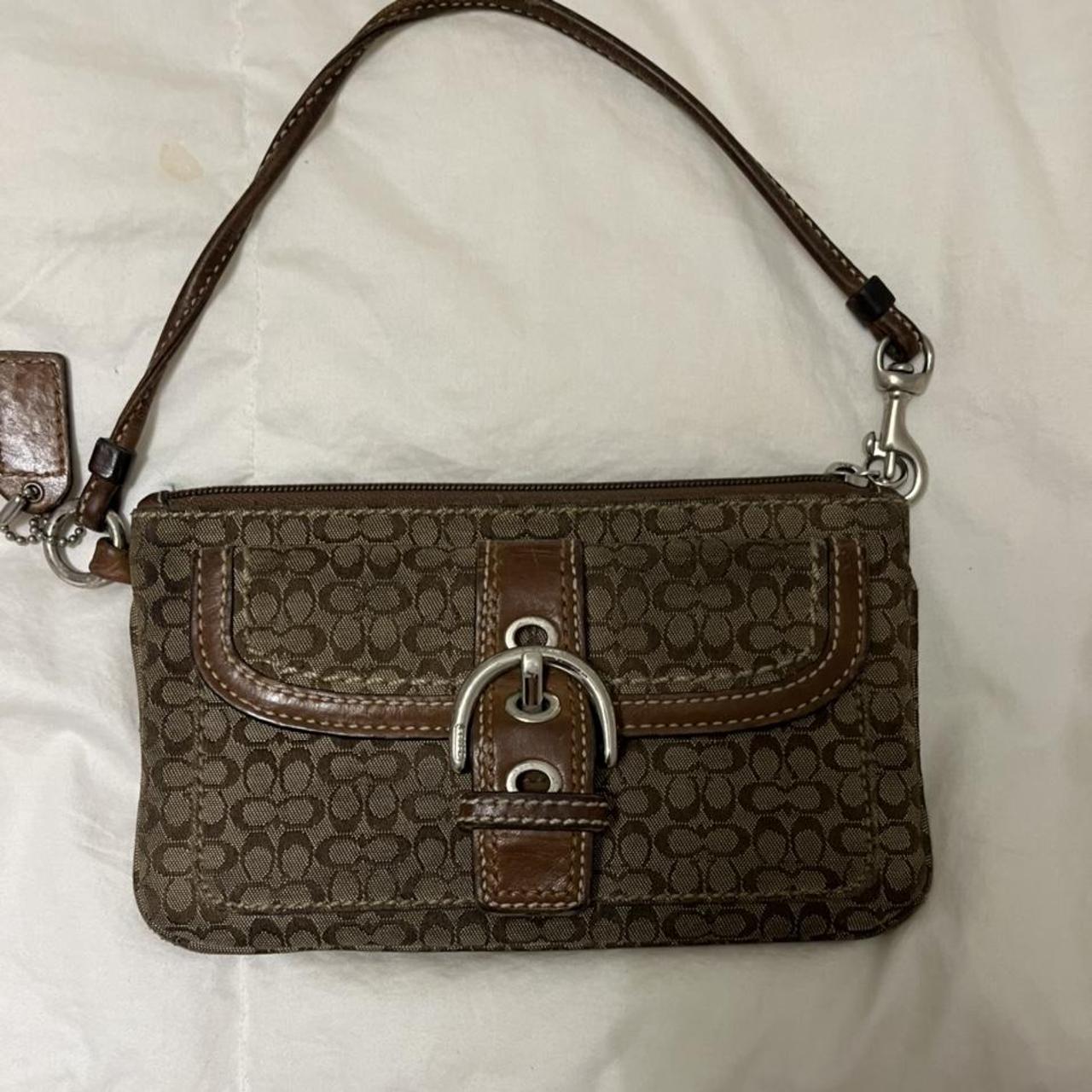 vintage coach hand bag ️‍🔥 free shipping within ontario! - Depop