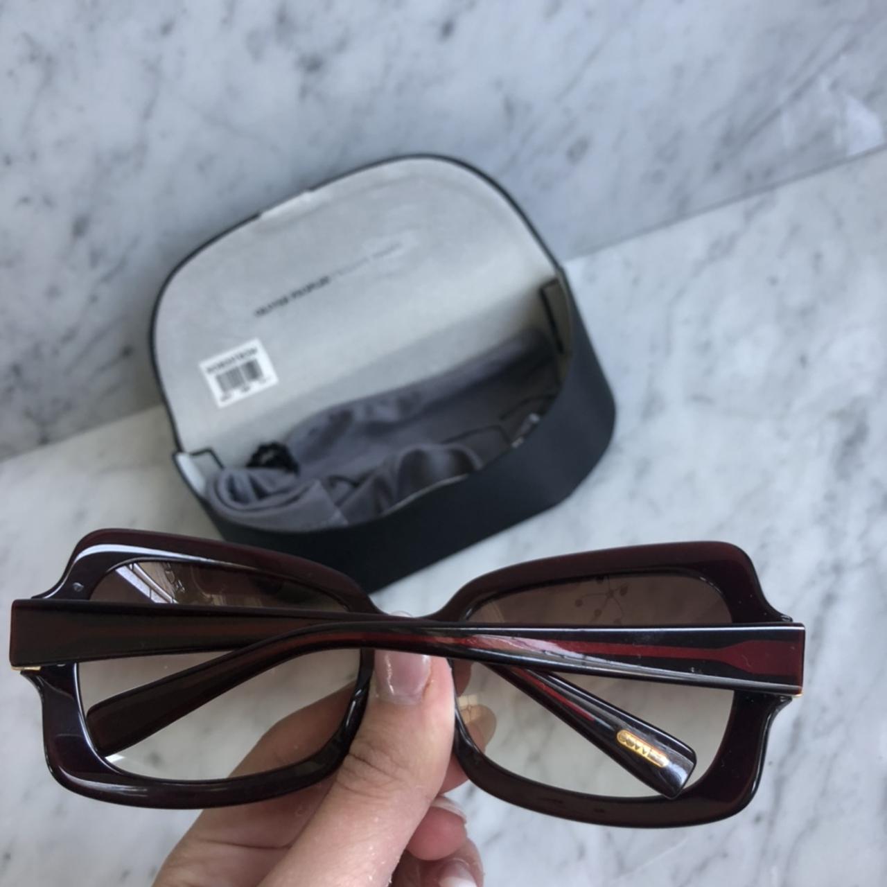 Oliver Peoples Women's Gold and Black Sunglasses (2)