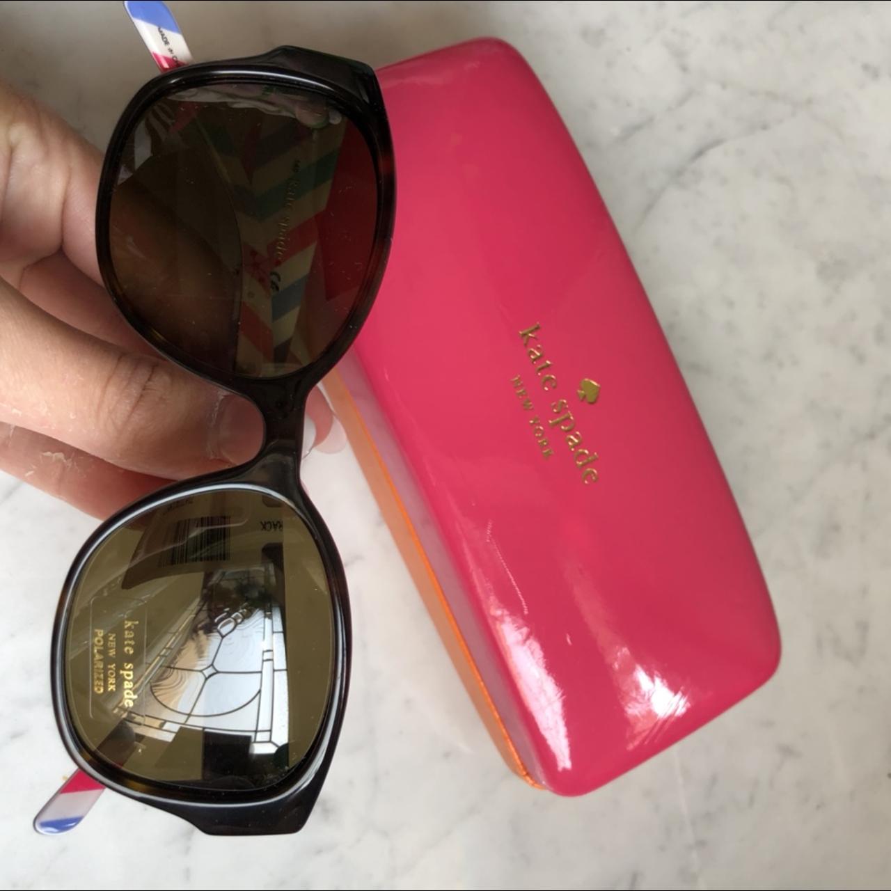 Kate Spade Sunglass Eyeglass Case Dimensions: 6.5 x - Depop