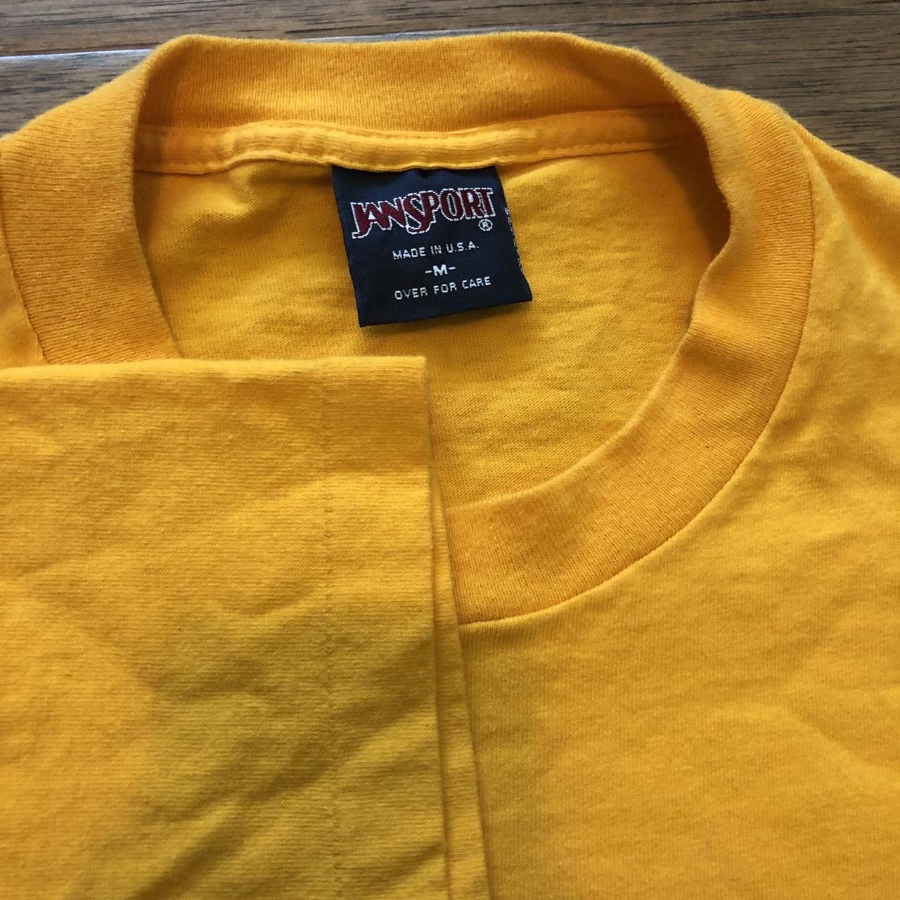 Men's Yellow and Black T-shirt | Depop