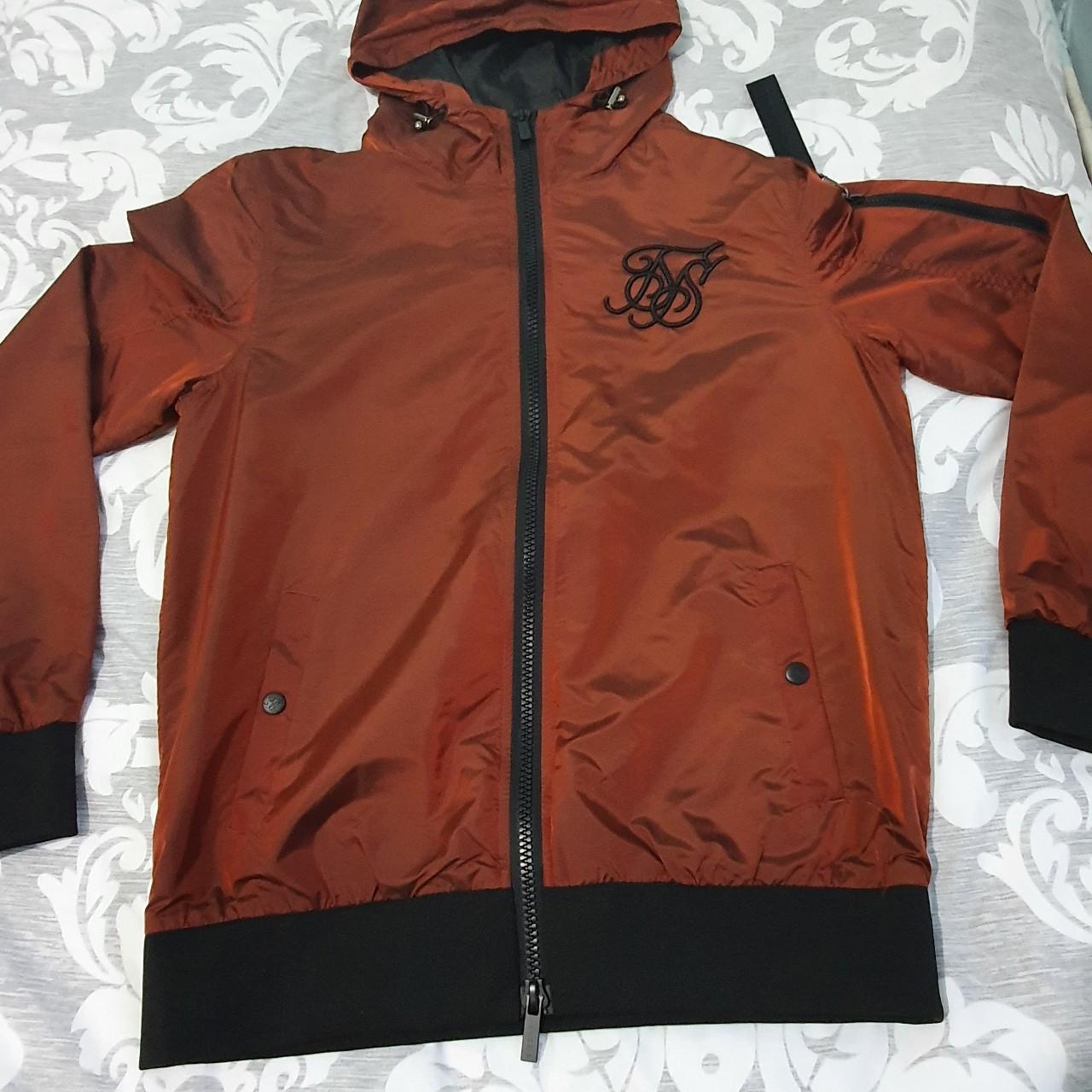 Sik silk windbreaker clearance jacket