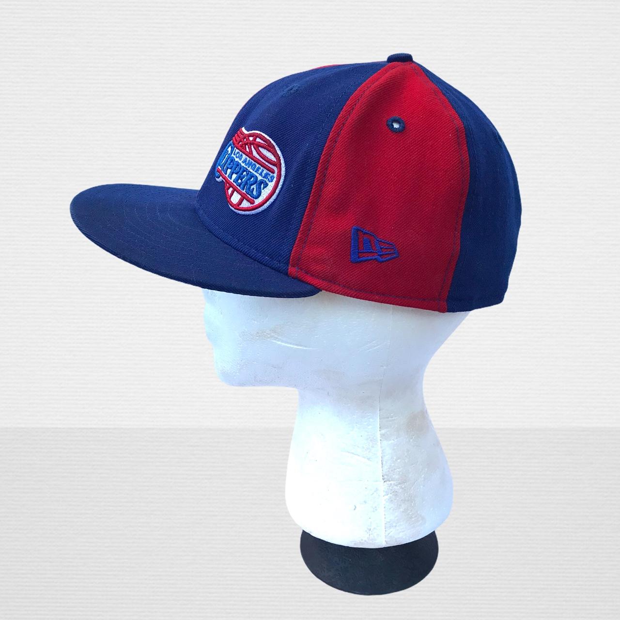 Los Angeles Clippers NBA PINWHEEL-3 Royal-White Fitted Hat