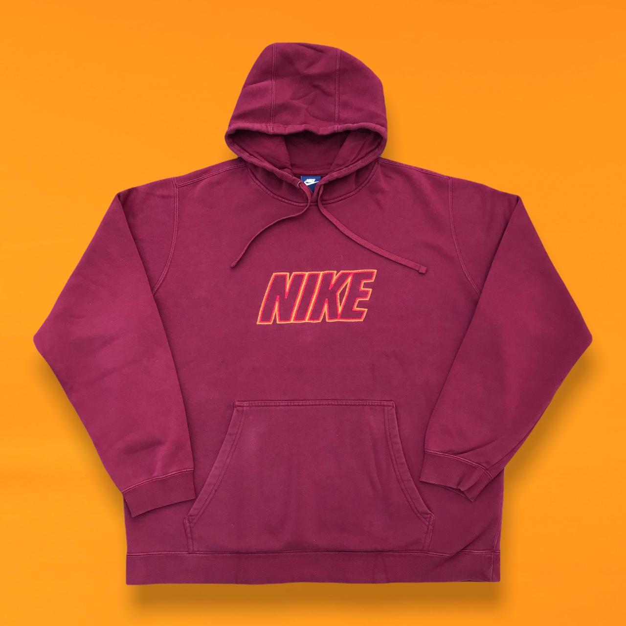 nike hoodie center logo