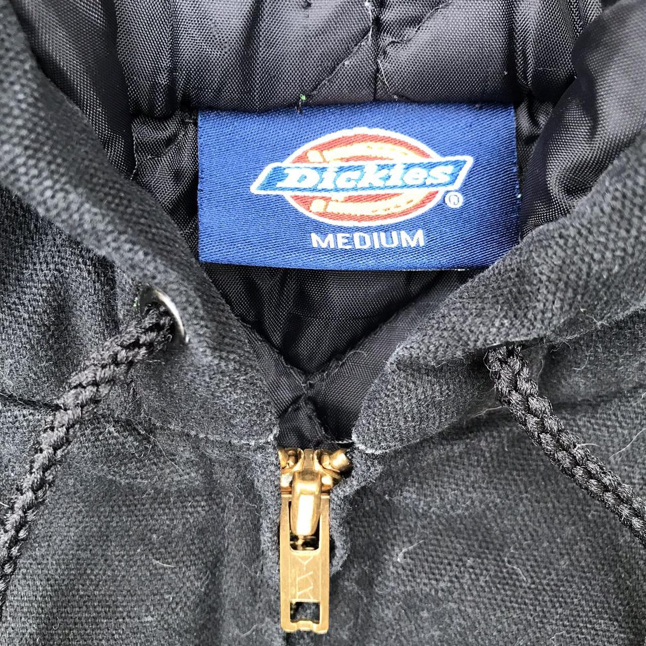 rigid duck hooded jacket