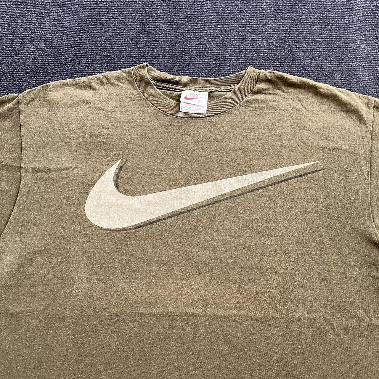 Nike Baseball Center Swoosh Big Graphic Logo Vintage - Depop