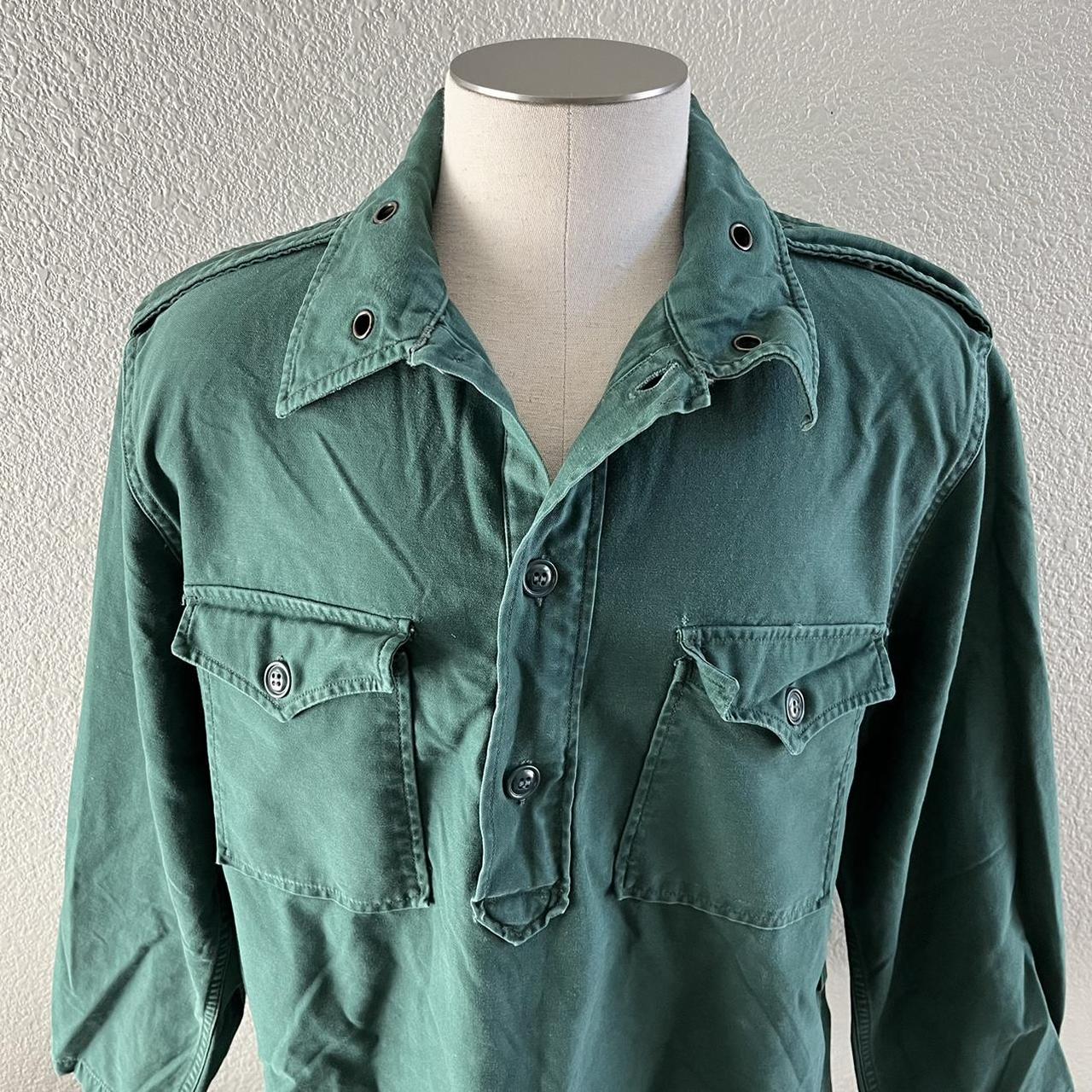 Vintage 1962 Army Vietnam era Aggressor Force Shirt...