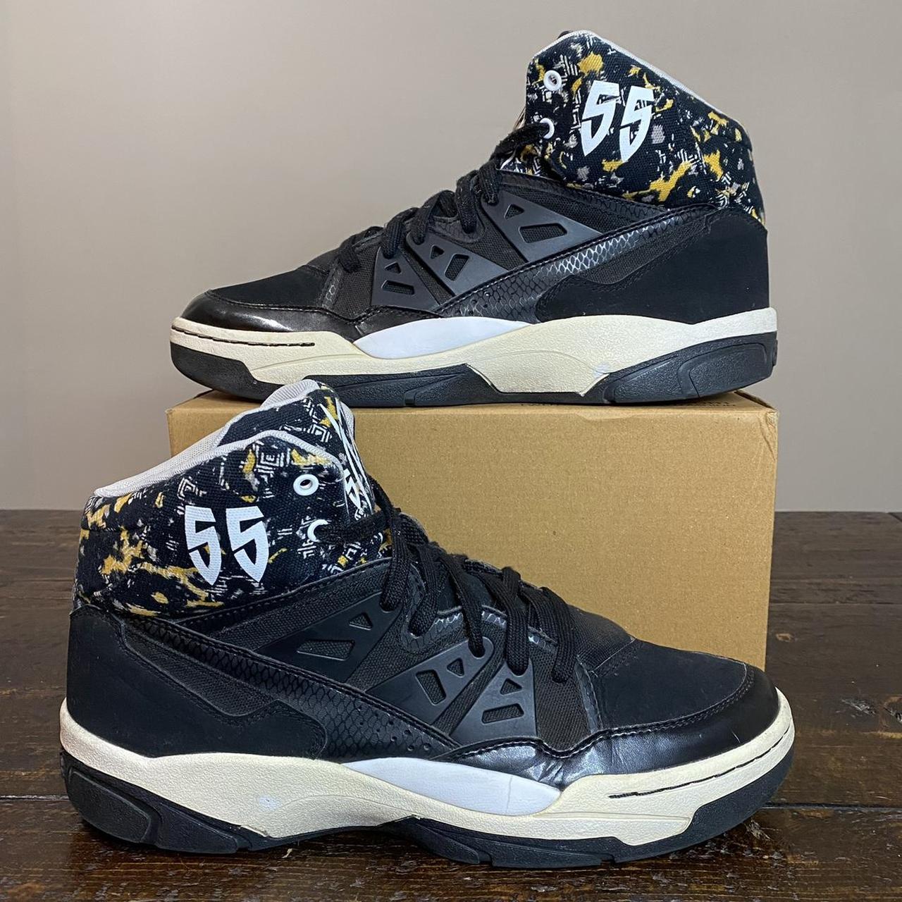 Adidas Mutombo Black White Size 11 Style code Depop