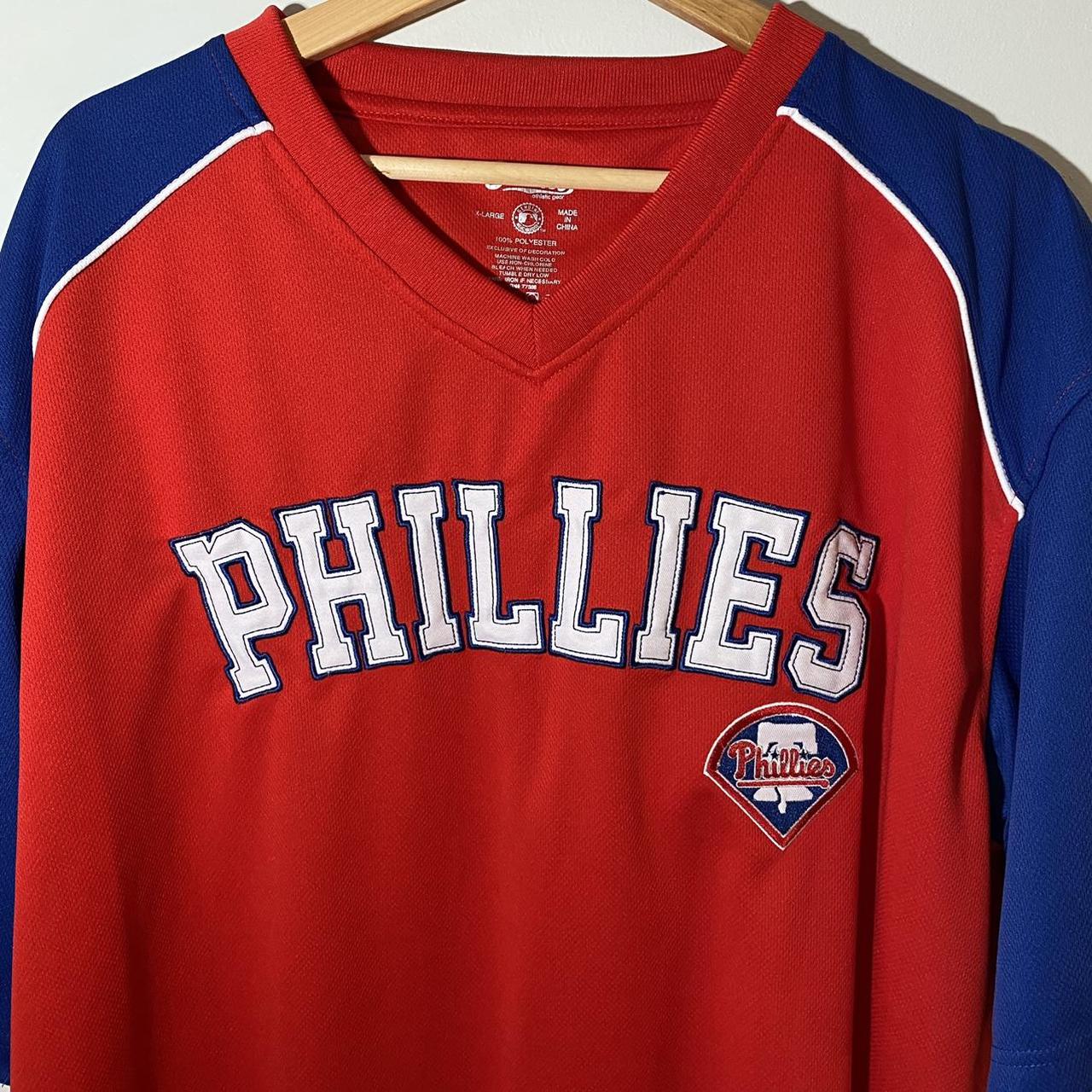 Old school Phillies baseball jersey! #jersey - Depop