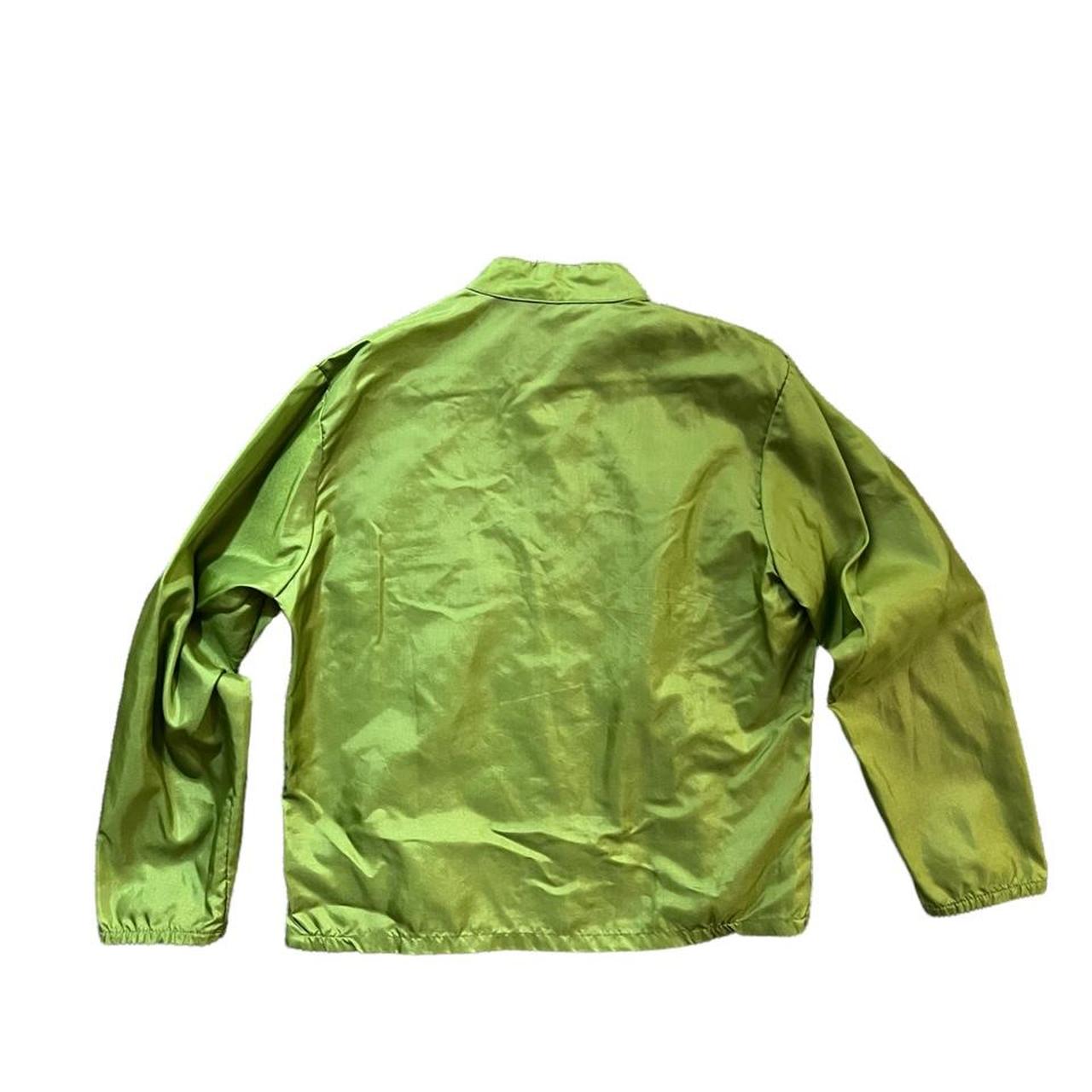 mens zip up jacket with collar. very light material.... Depop