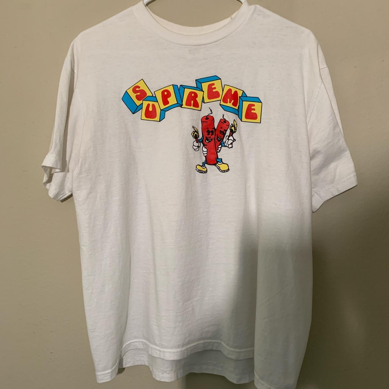 Supreme dynamite hotsell tee red