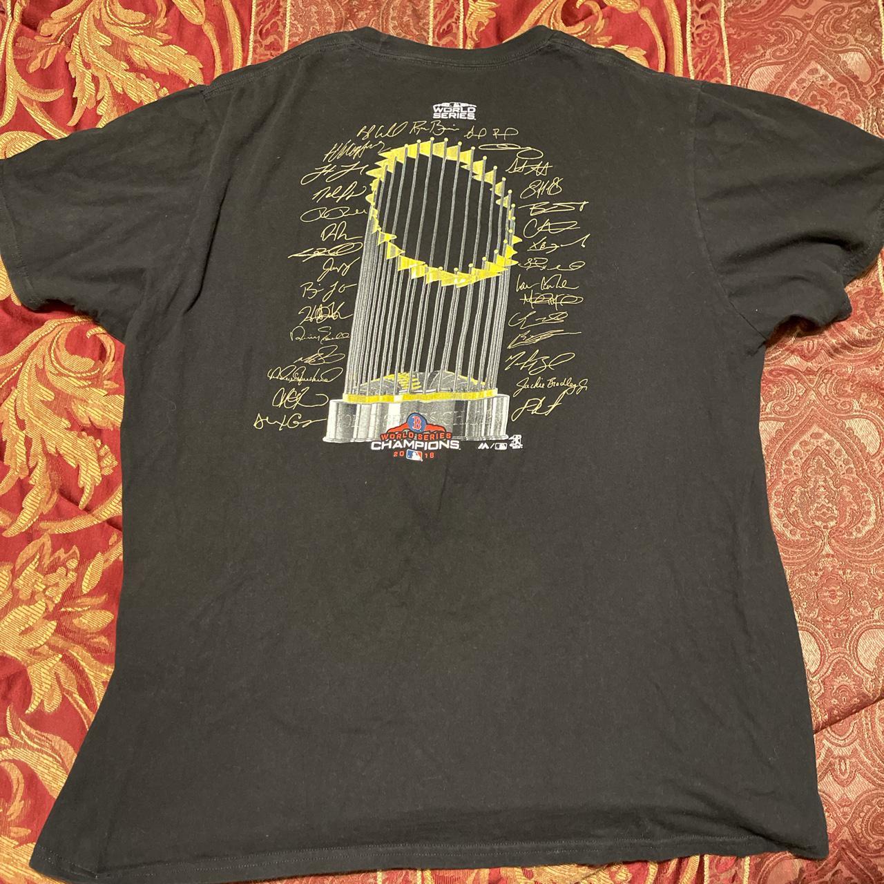 Red Sox 2018 World Series Champs Tshirt Size L 100% - Depop