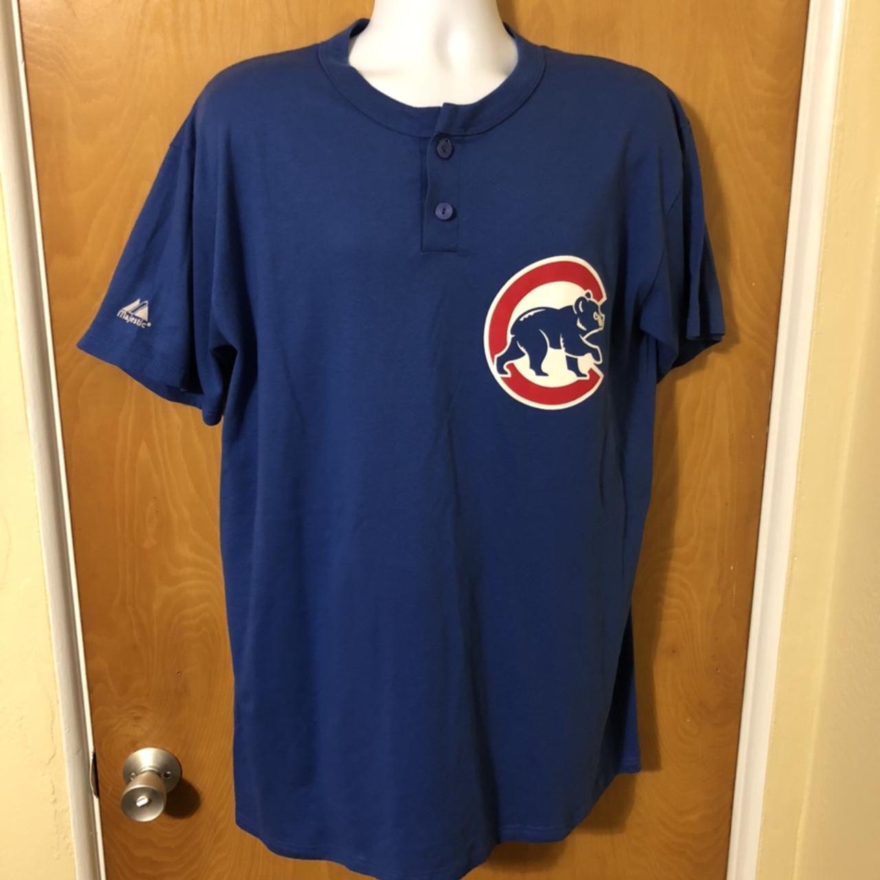 Vintage Chicago Cubs Majestic Jersey Very nice cubs - Depop