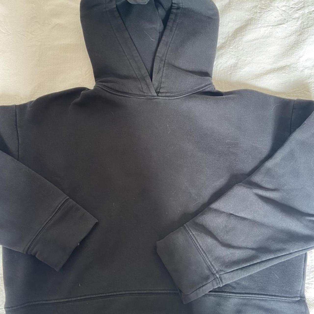 Zara Women's Black Hoodie Depop