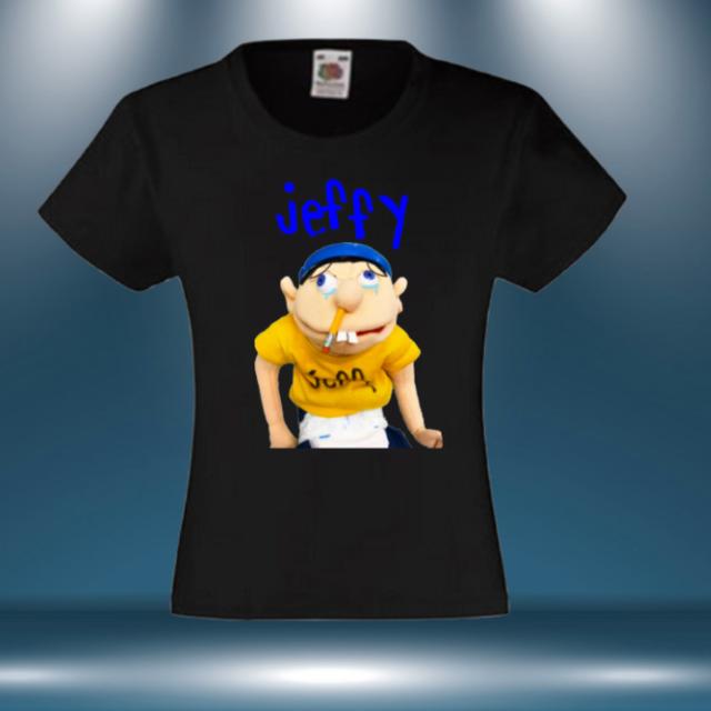 Jeffy The Puppet Mens T-Shirt Funny Kids r Girls Boys Adult