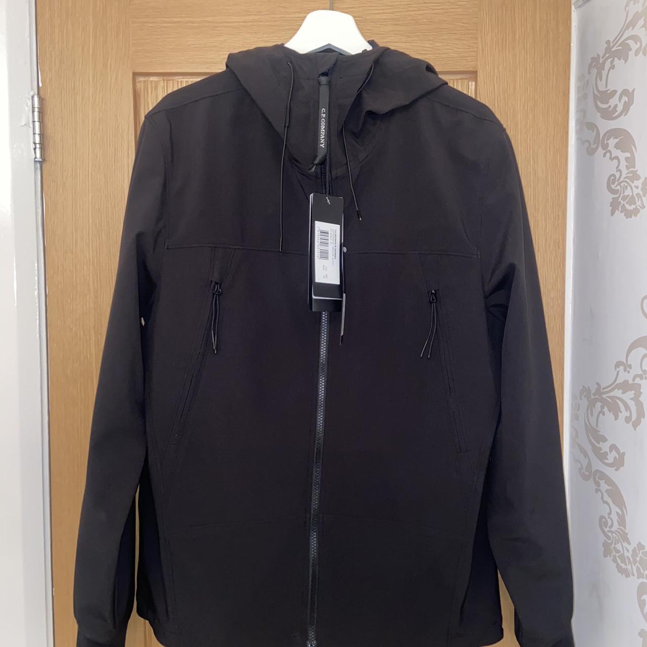 Brand new mens CP company shell hooded jacket with... - Depop