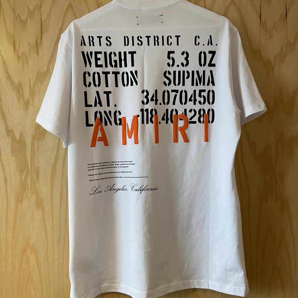 Amiri T-shirt in Orange for Men