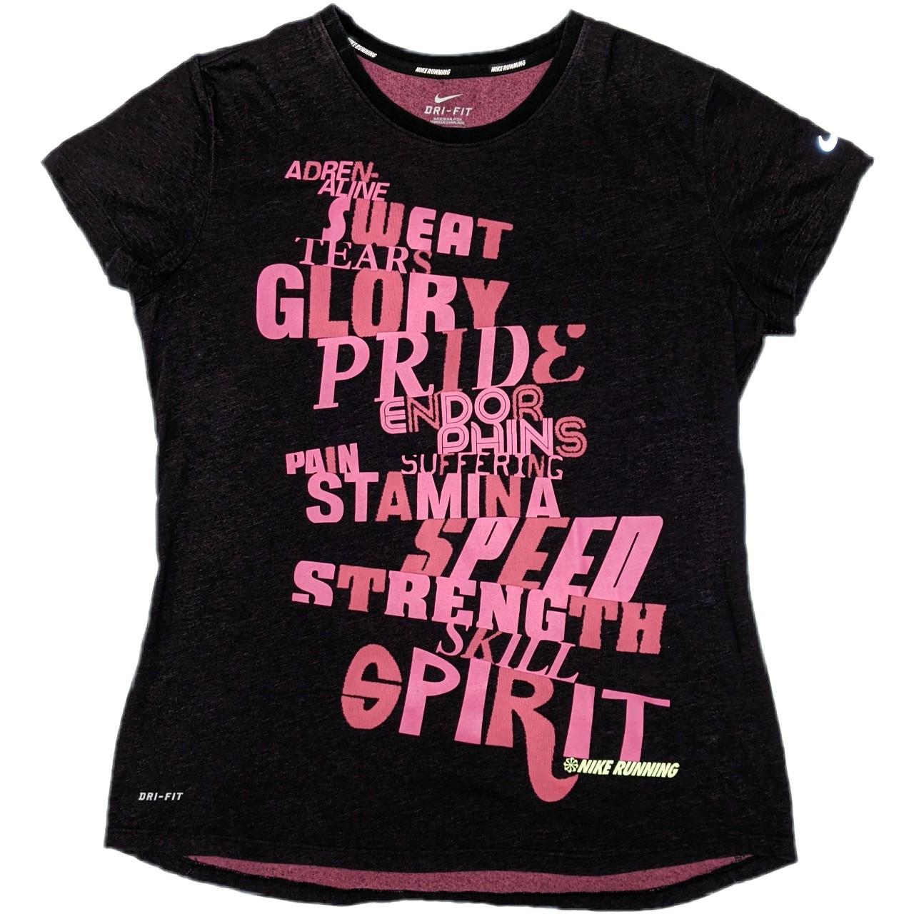 nike running t shirts with sayings