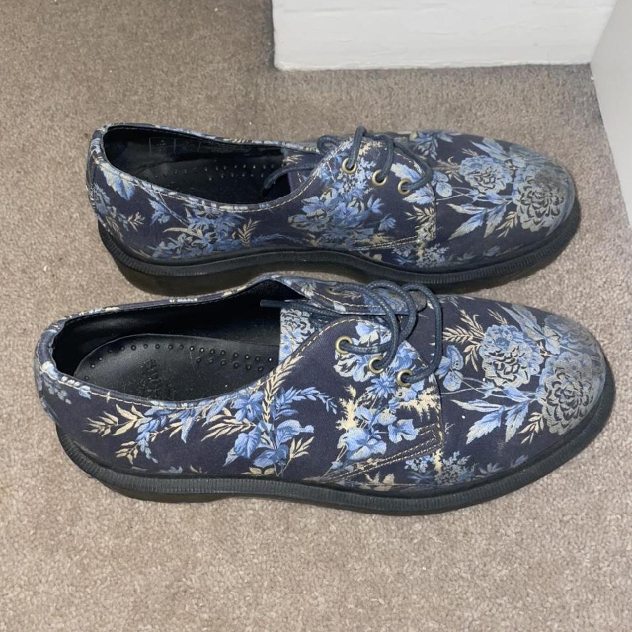 electric blue dr martens