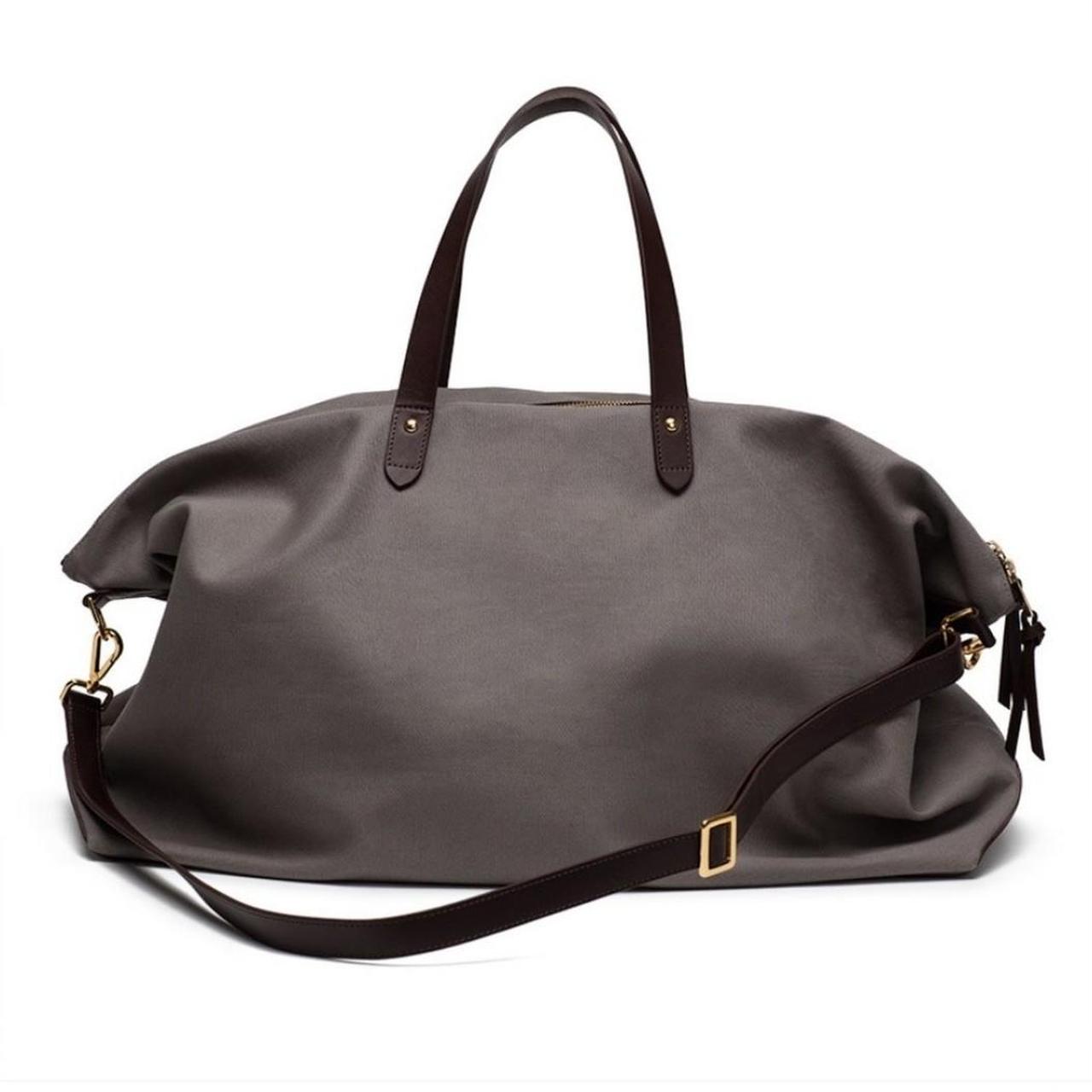Product Image 1 - Cuyana Weekender Bag Charcoal Grey

Leather