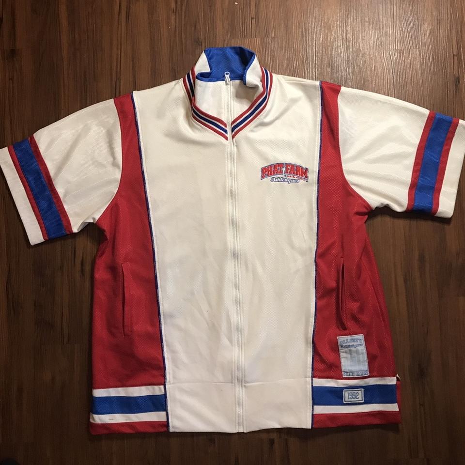 Vintage 1992 Phat Farm All City Athletiques Full Zip... - Depop